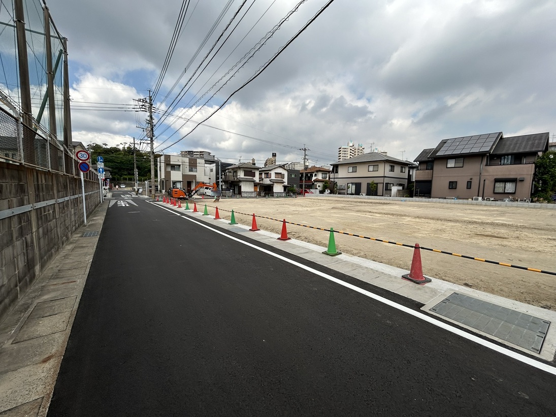 中井口前面道路