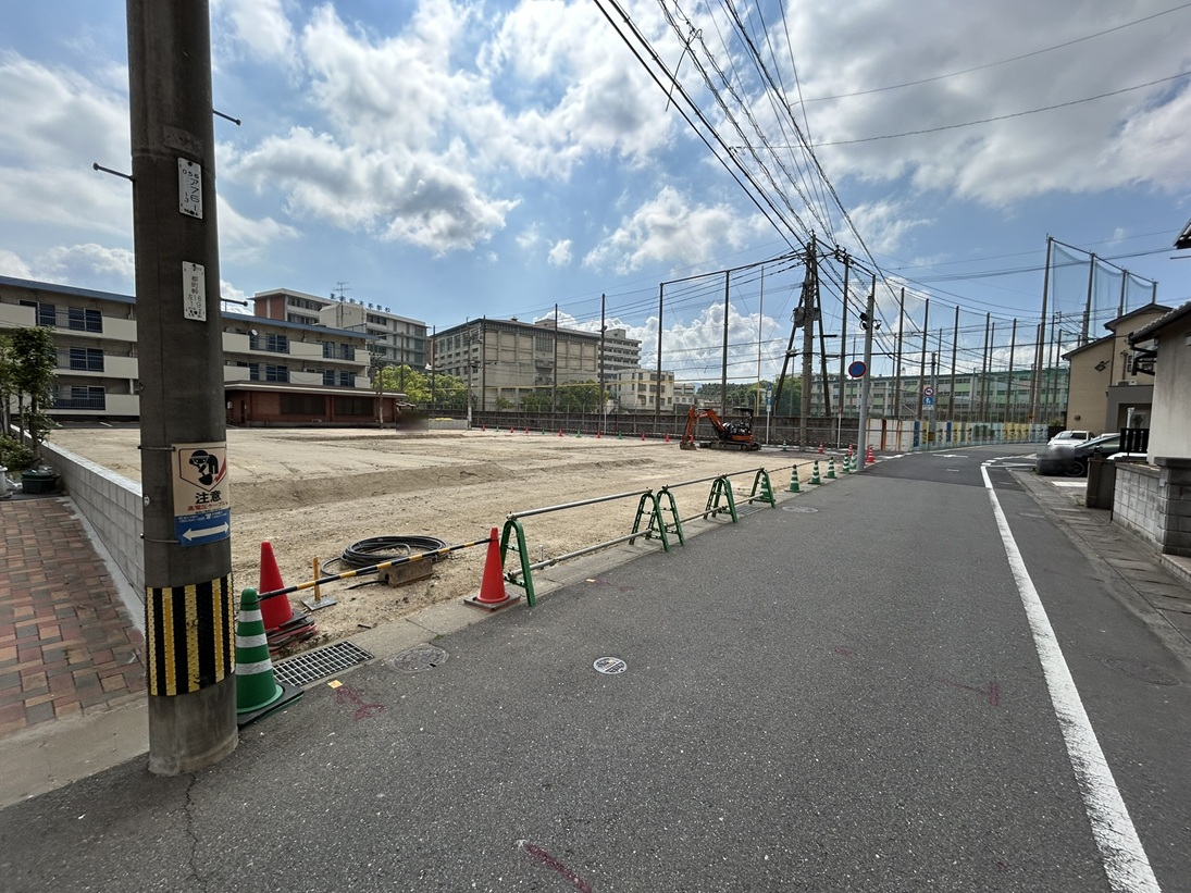 中井口前面道路2
